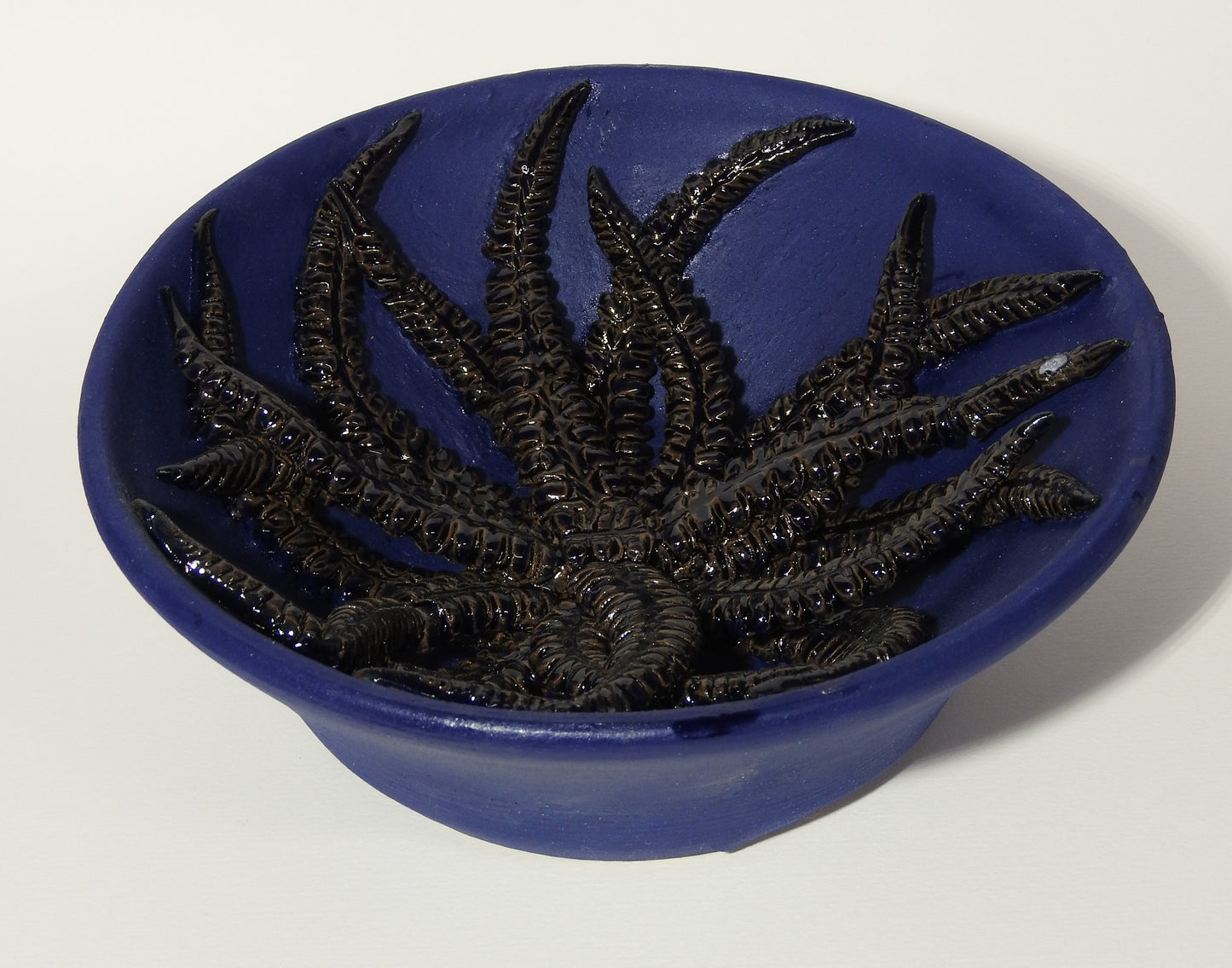 Blue Fern Bowl