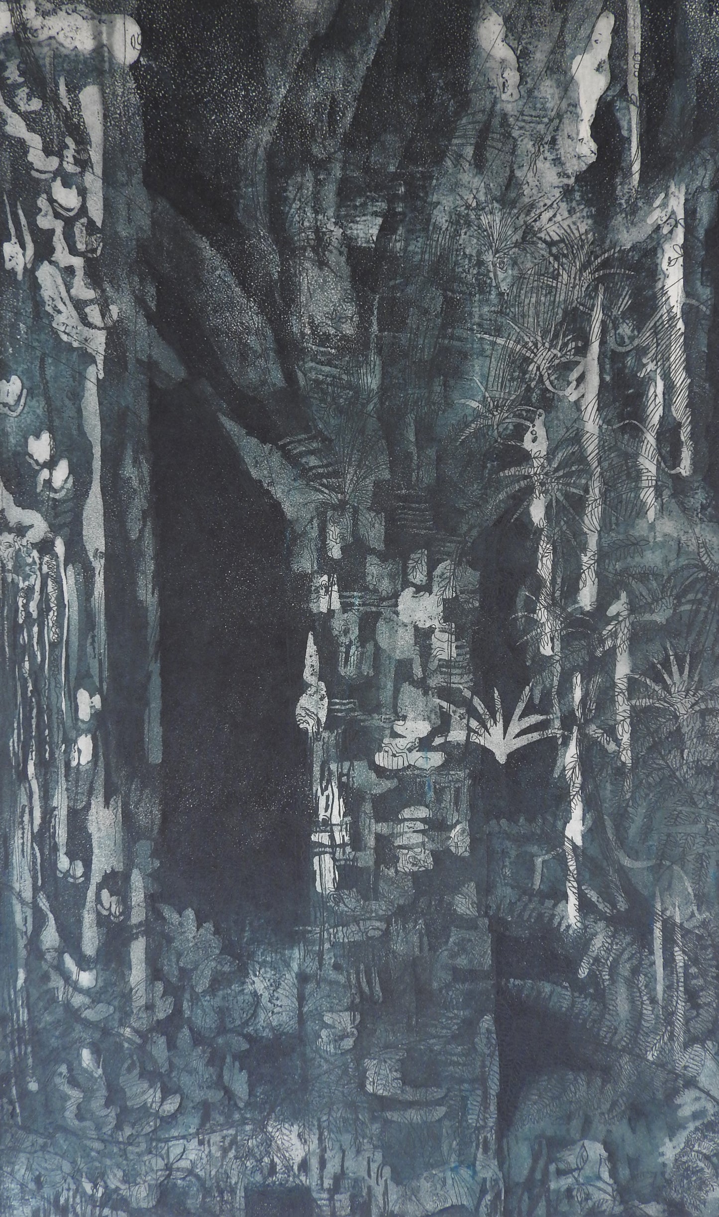 Kauri Forest Original Print