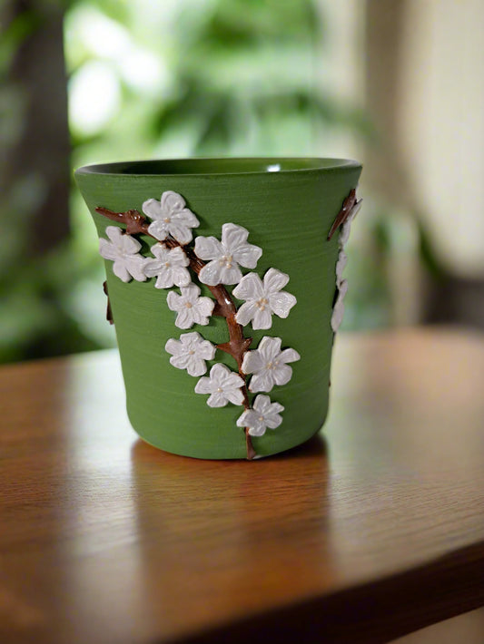 Green Manuka Vase