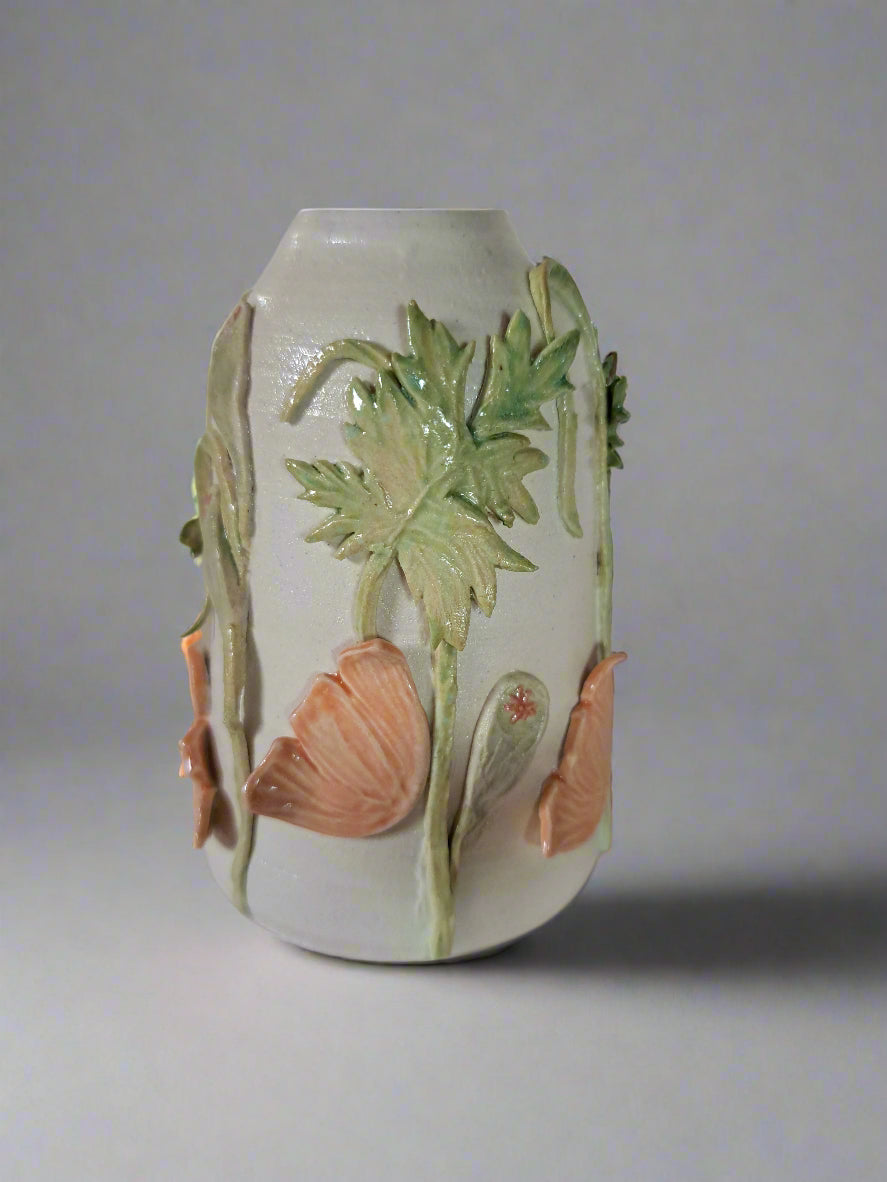 Conical Poppy Vase