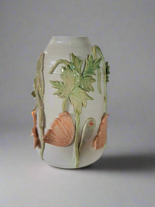 Conical Poppy Vase